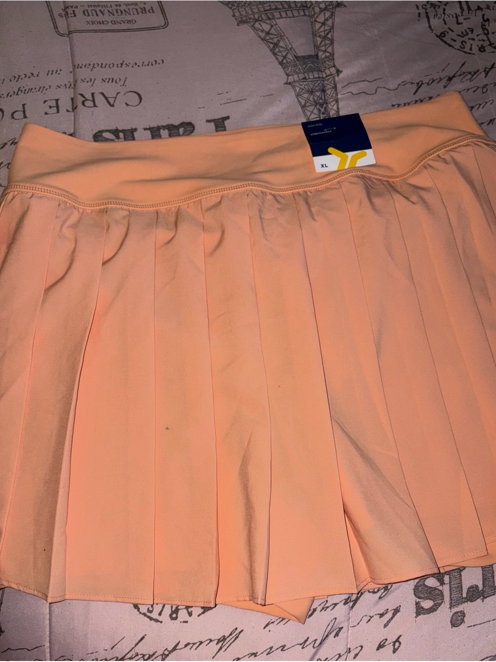 Old Navy Peach Pleated Skort